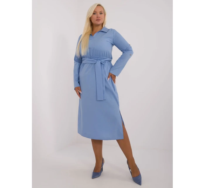 Sukienka LK SK model 20473714 niebieski - FPrice Sukienka LK SK model 20473714 niebieski - FPrice