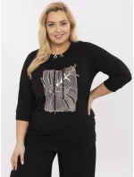 Blúzka RV BZ A291.45 čierna Blúzka RV BZ A291.45 čierna