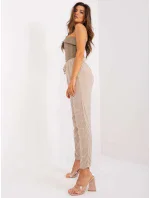 Dámské kalhoty model 18775294 001 Béžová - Sublevel Dámské kalhoty model 18775294 001 Béžová - Sublevel