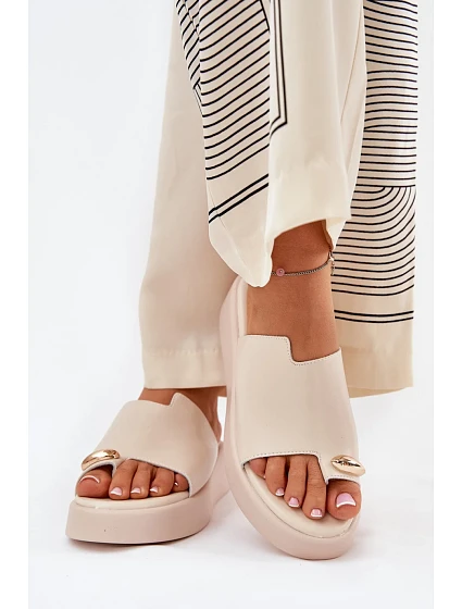 Topánky na platforme, model 209952 Step in style