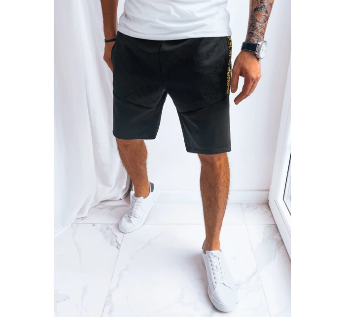 Pánské černé teplákové šortky Dstreet model 21968907 - FashionStreet
