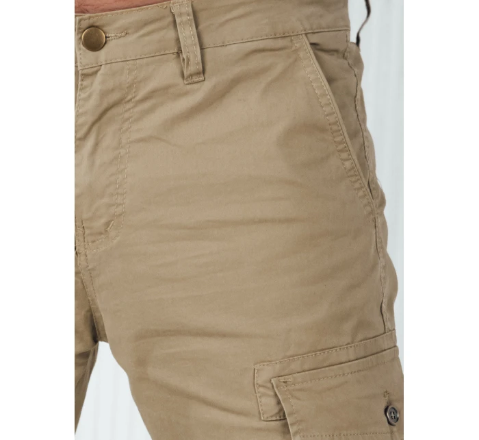 Pánske bojové nohavice béžové FashionStreet UX4254