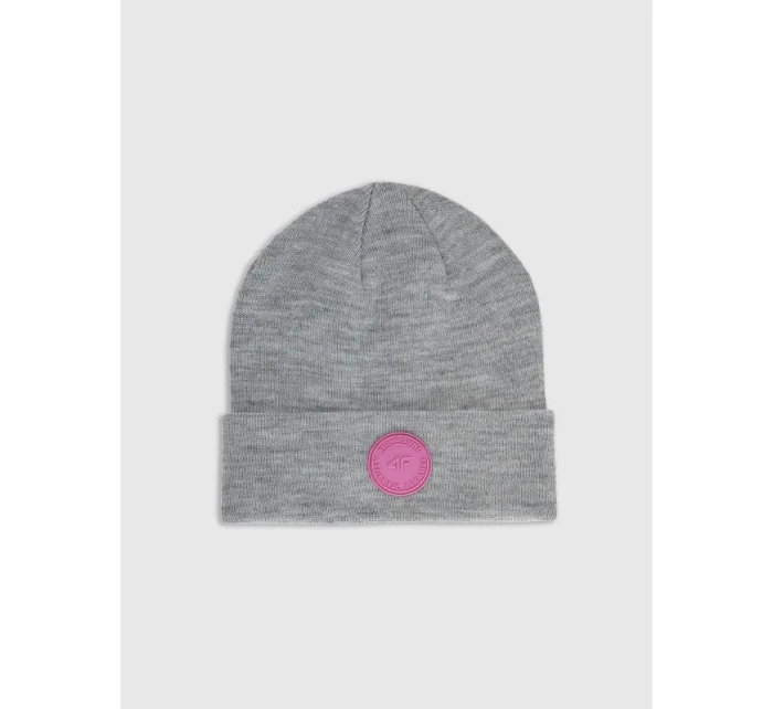 Dívčí zimní čepice model 21870623 - 4F Dívčí zimní čepice model 21870623 - 4F