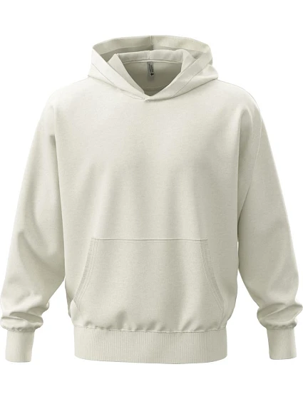 Next Level Apparel N 9307 Ťažká unisex mikina s kapucňou v oversize strihu 08.9307 bone Next Level Apparel N 9307 Ťažká unisex mikina s kapucňou v oversize strihu 08.9307 bone