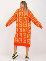 Dámsky sveter LC SW 0296 oranžový