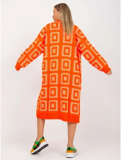 Dámsky sveter LC SW 0296 oranžový