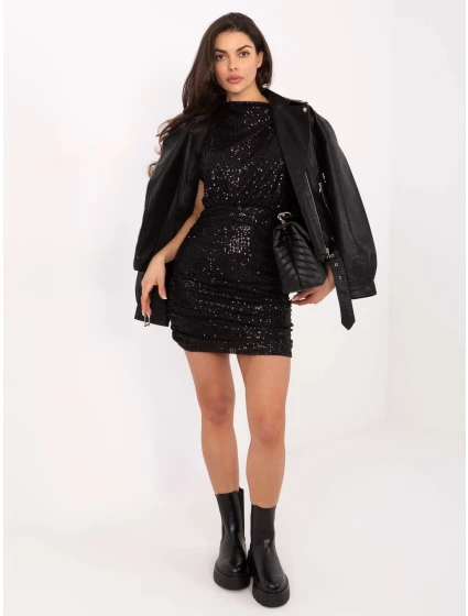 Sukienka MI SK model 21724640 czarny - FPrice