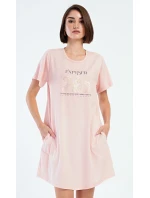 Dámske domáce šaty Michaela s krátkym rukávom Dámske domáce šaty Michaela s krátkym rukávom
