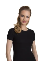 Dámské tričko model 18435675 Černé SXL - Eldar