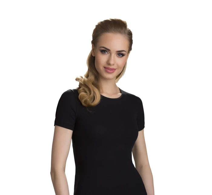Dámské tričko model 18435675 Černé SXL - Eldar