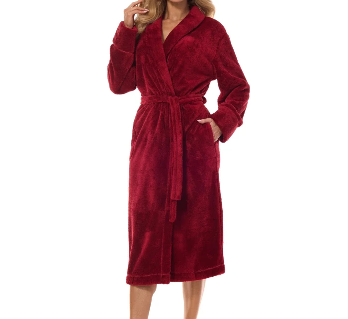 Dámsky župan 2413 Camelia wine plus - L&L Dámsky župan 2413 Camelia wine plus - L&L