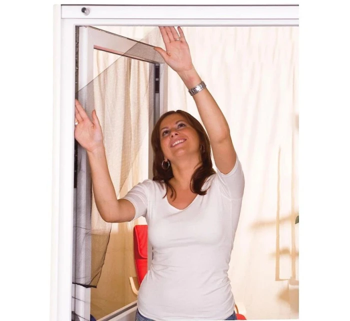 ALU SIEŤ PROTI HMYZU NA OKNÁ 100X120 HNEDÁ PLUS ALU SIEŤ PROTI HMYZU NA OKNÁ 100X120 HNEDÁ PLUS