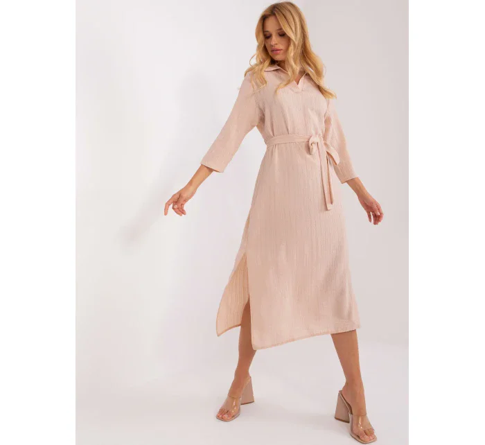 LK SK 509342 šaty.33P béžová