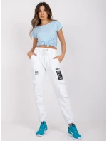 Tepláky RV DR model 17035078 bílá - FPrice Tepláky RV DR model 17035078 bílá - FPrice