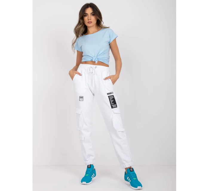 Tepláky RV DR model 17035078 bílá - FPrice Tepláky RV DR model 17035078 bílá - FPrice