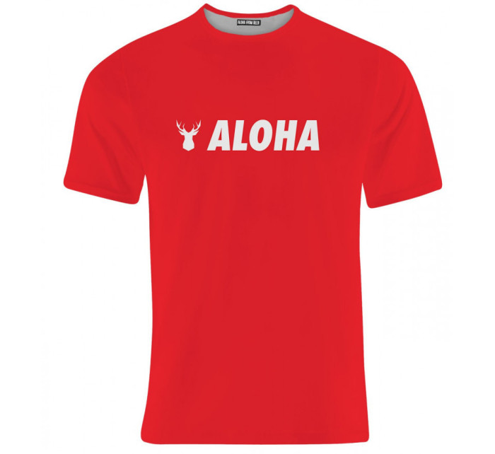 Aloha From Deer Základní tričko Aloha TSH AFD248 Red