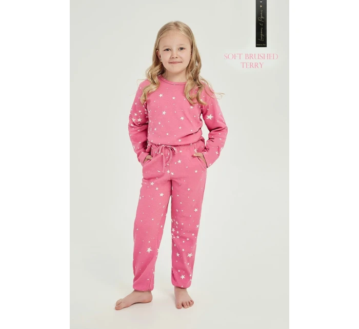 3031 DIEVČENSKÉ PYŽAMO DLHÉ ERYKA S DRAPÉRIOU 3031 DIEVČENSKÉ PYŽAMO DLHÉ ERYKA S DRAPÉRIOU