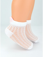 Noviti SB071 3D Heart detské ponožky 0-12 mesiacov