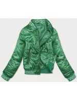 Zelená dámská bunda typu "bomber" model 18035466 - S'WEST