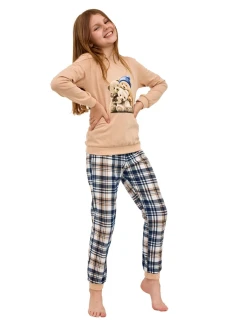 Dievčenské pyžamo 592/187 Medvedíky - CORNETTE