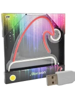 FIGÚRKA NEÓNOVÉ SVETLO SANTA KLOBÚK