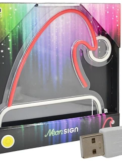 FIGÚRKA NEÓNOVÉ SVETLO SANTA KLOBÚK