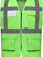 Yoko HVW 801 Hi-Vis multifunkčná vesta 79.W801 limetková