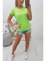 model 18743152 je moje kardio halenka světle zelená - K-Fashion model 18743152 je moje kardio halenka světle zelená - K-Fashion