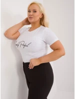 T shirt RV TS model 19920695 biały - FPrice T shirt RV TS model 19920695 biały - FPrice