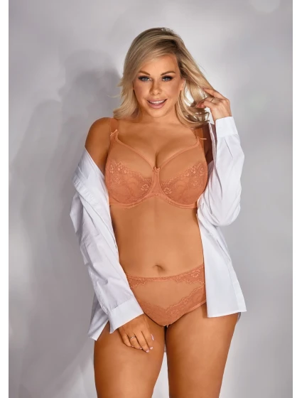 Podprsenka Apricot Illusion BM-50-BS-104-MOR-S16MX - Bella Mysteria