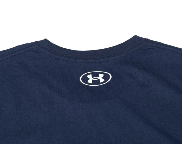 Pánske tričko 1382883 408 Tmavomodrý vzor - Under Armour