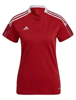 Dámske polo tričko Tiro 21 W GM7350 červené - Adidas