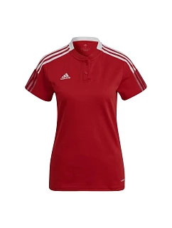 Dámske polo tričko Tiro 21 W GM7350 červené - Adidas