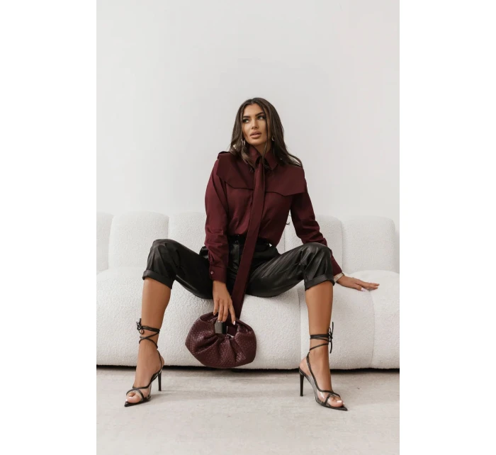 Košeľa s dlhým rukávom model 219511 LaBalancia