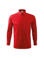 Malfini Style LS M MLI-20907 červená košeľa Malfini Style LS M MLI-20907 červená košeľa