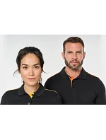270 Pánské pracovní piqué polo "DaytoDay" model 22423774 black/orange - WK 270 Pánské pracovní piqué polo "DaytoDay" model 22423774 black/orange - WK