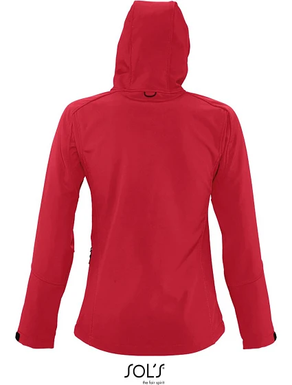 SOL'S Women Dámská 3-vrstvá softshellová bunda s kapucí pepper red model 22523723 SOL'S Women Dámská 3-vrstvá softshellová bunda s kapucí pepper red model 22523723