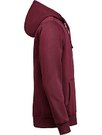 Untagged Movement OCS RCS mikina s kapucou na zips, unisex, z hrubej bavlny 66.5010, farba prune Untagged Movement OCS RCS mikina s kapucou na zips, unisex, z hrubej bavlny 66.5010, farba prune