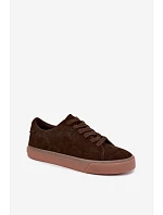 Dámské sportovní tenisky Big Star model 22386862 Hnědé - Big Star Shoes Dámské sportovní tenisky Big Star model 22386862 Hnědé - Big Star Shoes