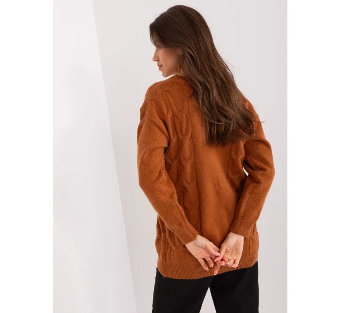 Jumper AT SW 2241.36P tmavo oranžový Jumper AT SW 2241.36P tmavo oranžový