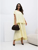 Spódnica IT SD model 22123721 jasny żółty - FPrice