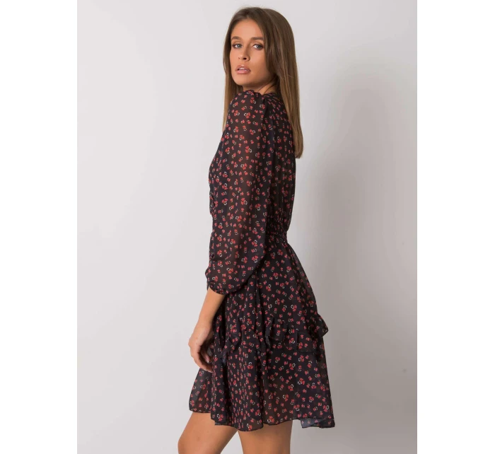 Šaty TW SK BI 0928 2.23 čierna a červená Šaty TW SK BI 0928 2.23 čierna a červená