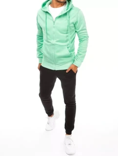 Pánská mátová a černá tepláková souprava Dstreet model 21967183 - FashionStreet