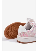 Lesklé Dětské Sportovní Boty Růžové model 21700878 - Boto