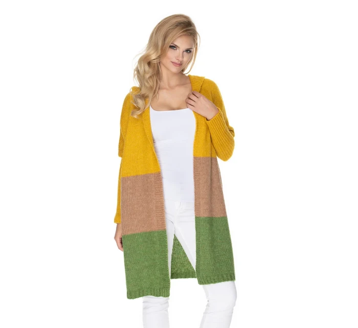 Sveter na zapínanie model 135307 PeeKaBoo