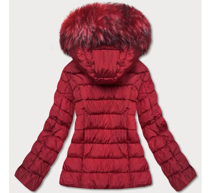 KRÓTKA KURTKA DAMSKA ZIMOWA CZERWONA model 21245057 - W COLLECTION KRÓTKA KURTKA DAMSKA ZIMOWA CZERWONA model 21245057 - W COLLECTION
