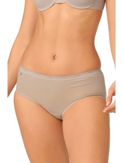 Dámske nohavičky Basic midi 0026 beige - Sloggi Dámske nohavičky Basic midi 0026 beige - Sloggi