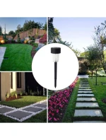 PLASTOVÁ SOLÁRNA LAMPA 4,5x31 cm LED - KIT.4 ks