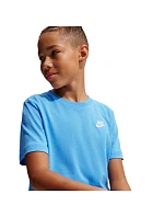 Dětské tričko Sportswear světle modré model 22099078 - NIKE