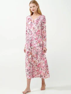 Dlouhá květinová noční košile model 20515474 - Vamp